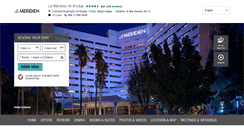Desktop Screenshot of lemeridienalkhobar.com